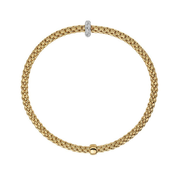 745BBBR_GB_FOPE-FLEXIT-SOLO_Armband_Gelbgold-Weissgold-Brillanten_1_Kempkens-Juweliere