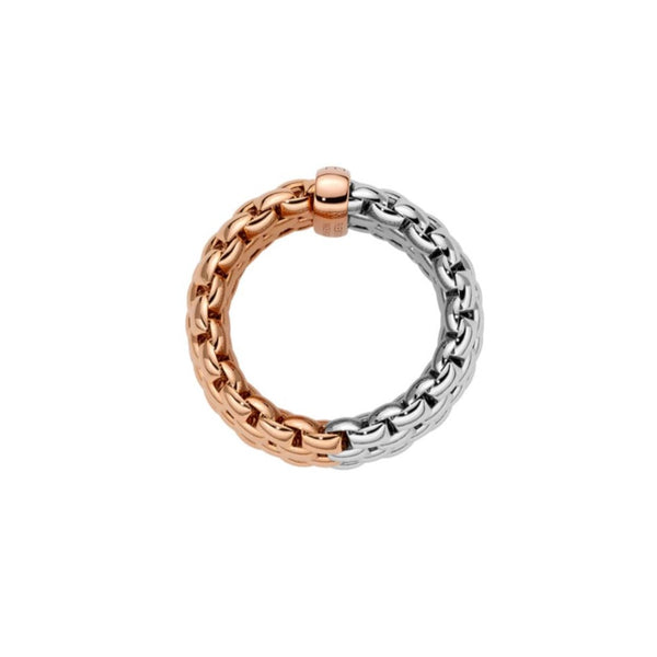 AN07_BR_FOPE_FLEXIT-ESSENTIALS_Ring_Weissgold-Rosegold_1_Kempkens-Juweliere