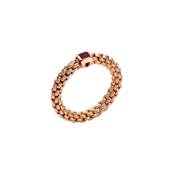AN09RUB_R_FOPE_FLEXIT-SOULS_Ring_Rosegold-Rubin_Kempkens-Juweliere
