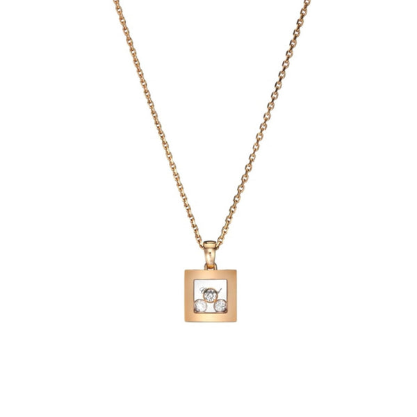 799224-5001-Chopard-Happy-Diamonds-Curves-Carre-AnhangermitKette-750-Rosegold-3HappyDiamonds0_13ct.-TW-IF-Kempkens-Juweliere