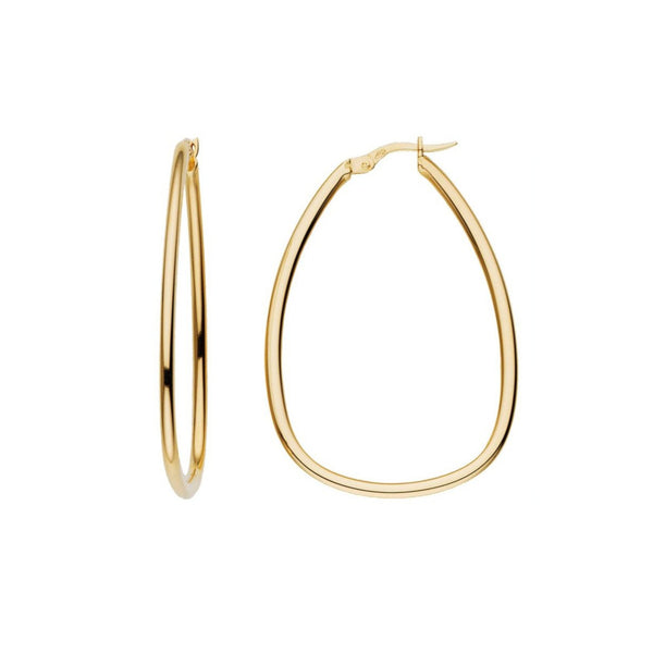 Clioro-Creolen-Gelb-Gold-Groß-oval-flach-80693.7000