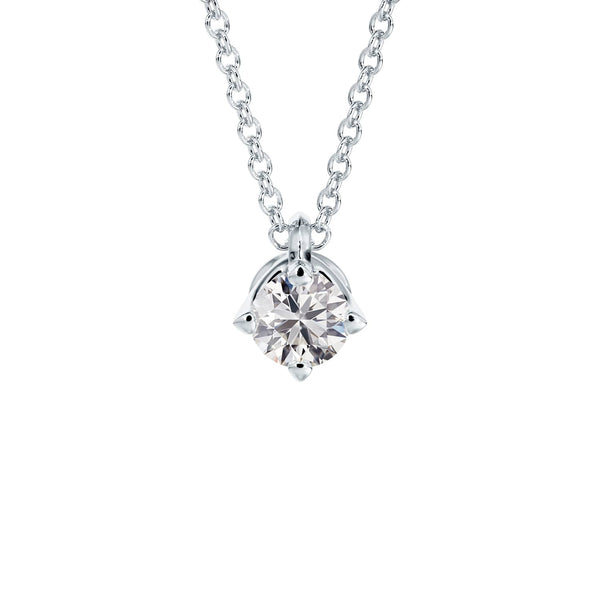 DeBeers-Forevermark_Collier-Diamant-Solitaire-Anhaenger-Weiss-Gold-Vorne_Kempkens-Juweliere