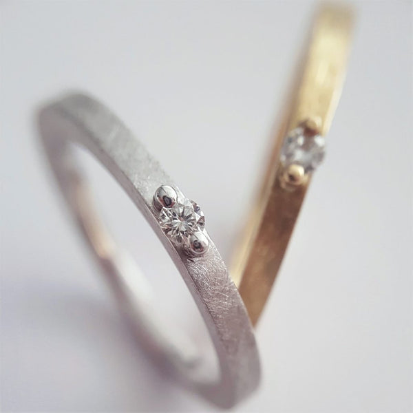 Kempkens-Atelier-Ringe-Zweikorn-Brillant-Gelb-Weiss-Gold-eismatt