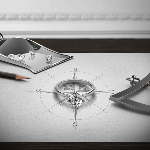 Collier - Kompass der Liebe