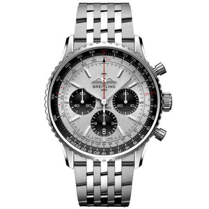 AB0138241G1A1_Breitling_navitimer-b01-chronograph-43-silver-black-metal-soldier_Front_Kempkens-Juweliere