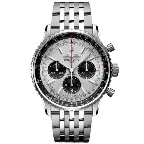 AB0138241G1A1_Breitling_navitimer-b01-chronograph-43-silver-black-metal-soldier_Front_Kempkens-Juweliere