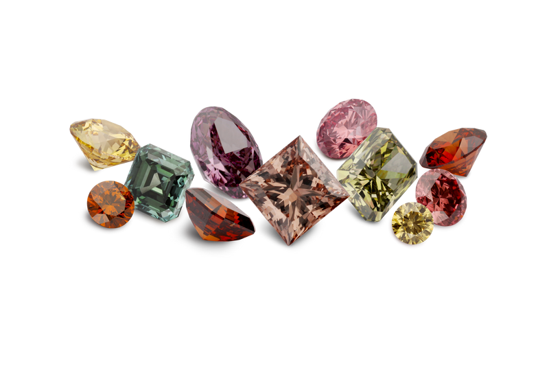 Laborgewachsene Diamanten