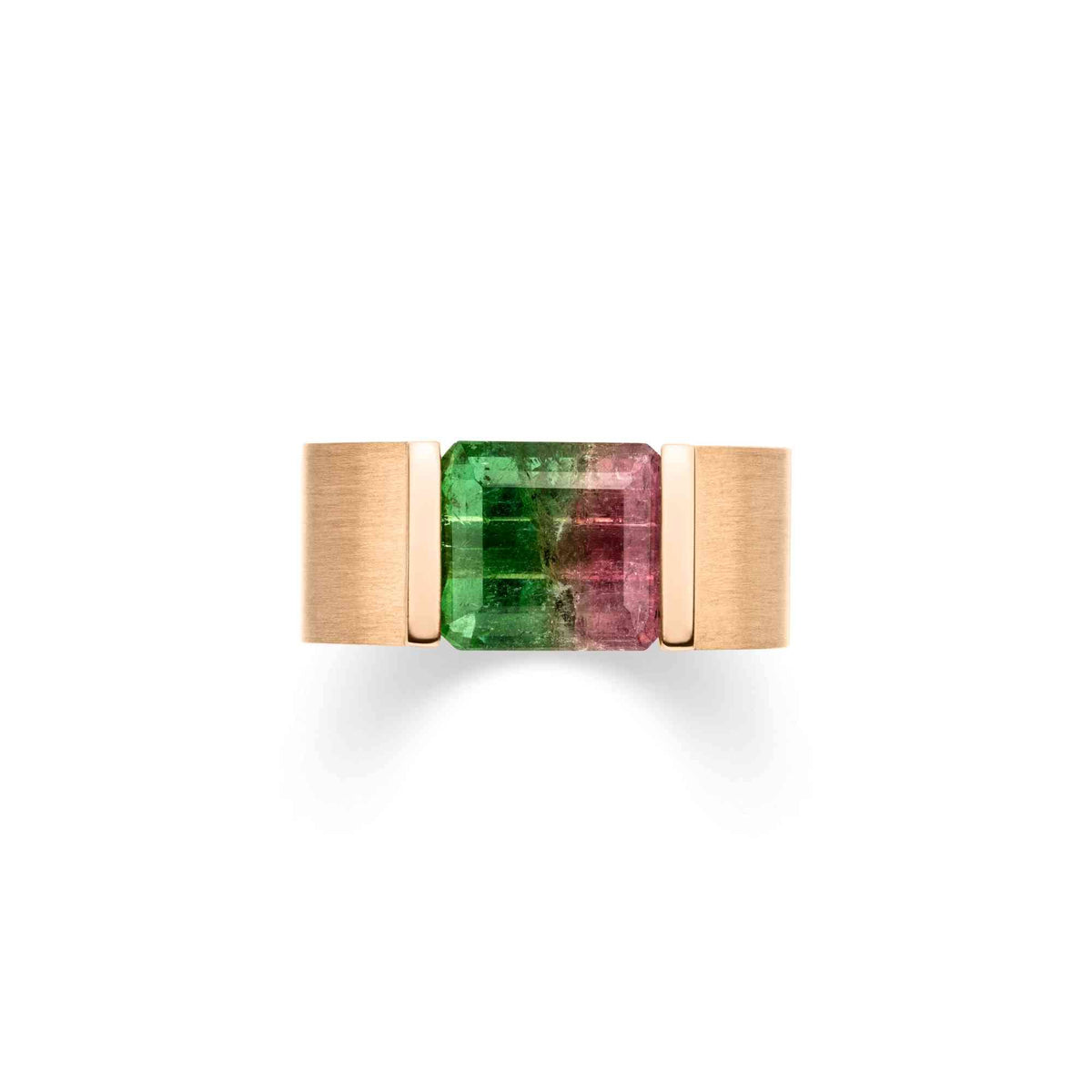 Ring - Atelier - Der Architekt - Wassermelonen Turmalin