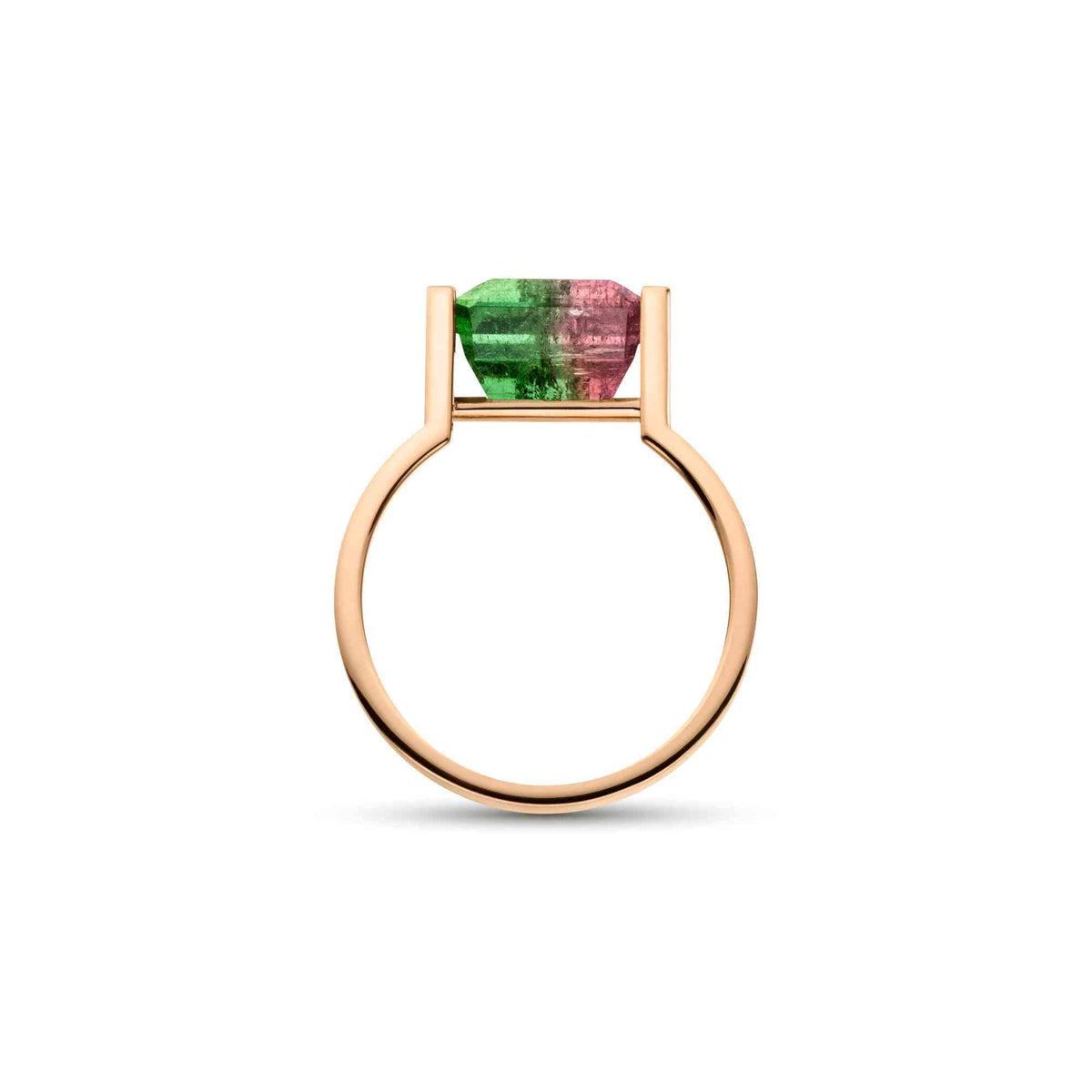 Ring - Atelier - Der Architekt - Wassermelonen Turmalin