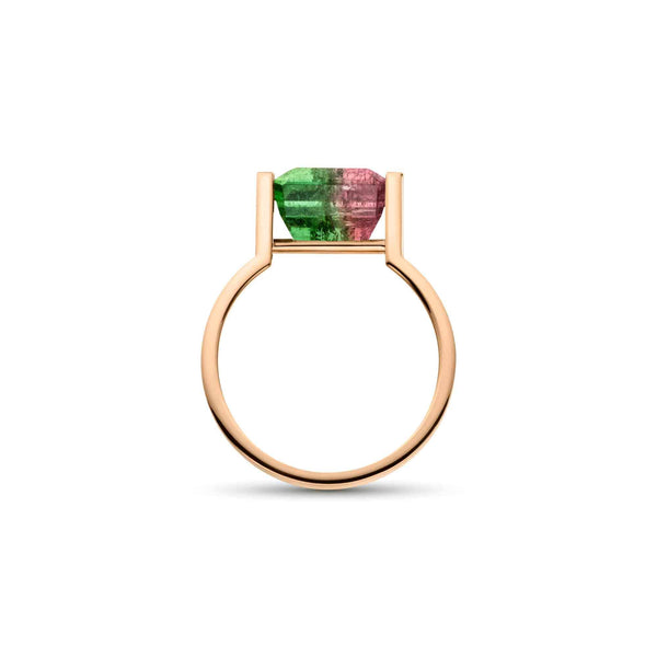 Kempkens-Atelier-Ring_RI639-R7-MTu_Der_Architekt_Rosegold-750-gruen-pink-Turmalin-matt_Seite_Kempkens-Juweliere