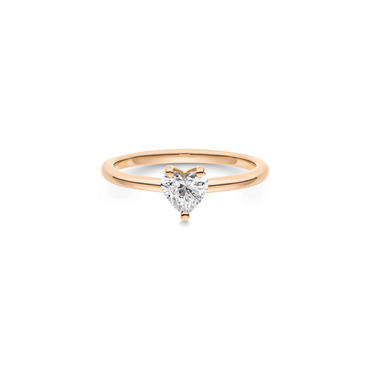 Ring - Solitärring Herz LGD