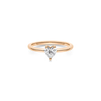Ring - Solitärring Herz LGD