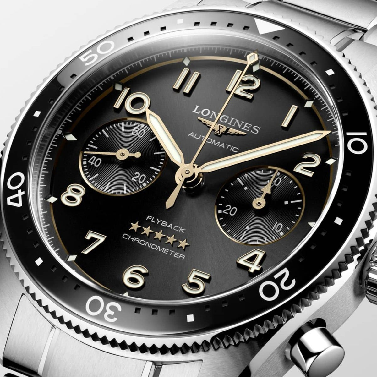 Longines Spirit Zulu Time Chronograph
