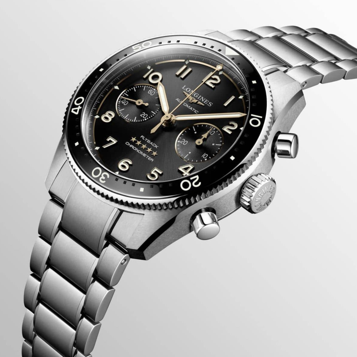 Longines Spirit Zulu Time Chronograph