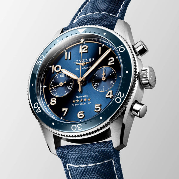 L3.821.4.93.2_LONGINES-SPIRIT-FLYBACK-42mm-Automatik-blau-Keramik-Luenette-Edelstahl-LB-blau_FACE_Kempkens-Juweliere