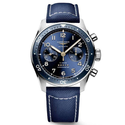 L3.821.4.93.2_LONGINES-SPIRIT-FLYBACK-42mm-Automatik-blau-Keramik-Luenette-Edelstahl-LB-blau_SOL_Kempkens-Juweliere