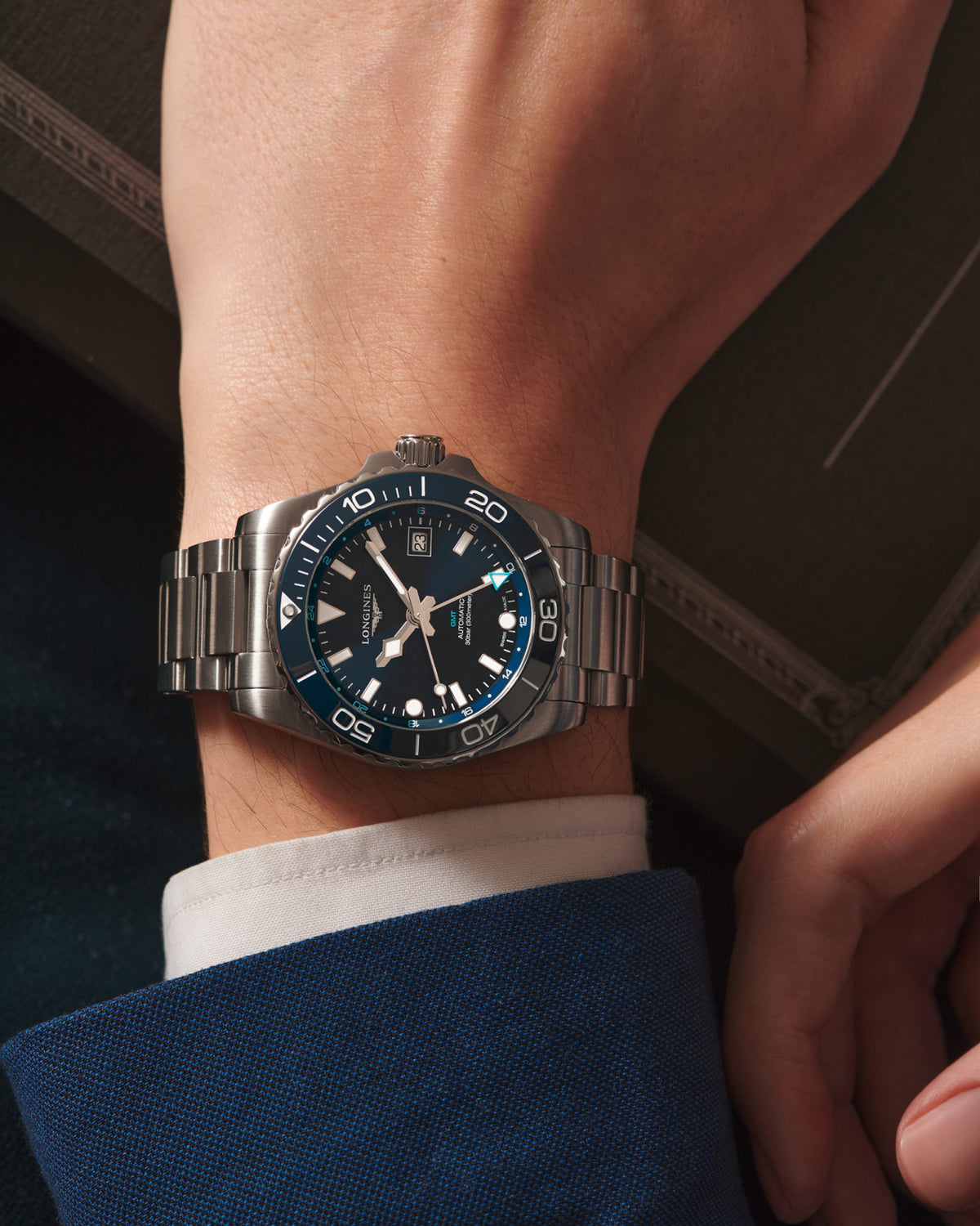 Longines HydroConquest GMT