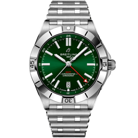 breitling-chronomat-automatic-gmt-40-with-green-dial-ref-a32398101l1a1-Kempkens-Juweliere
