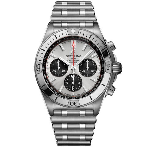Breitling_chronomat-b01-42-with-a-silver-dial-and-black-contrasting-chronograph-counters_ref-ab0134101g1a1_Kempkens-Juweliere