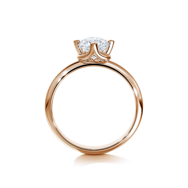    DeBeers-Forevermark_Kompass-der-Liebe-Ring_Diamant-Solitaire-Rose-Gold-Seite_Kempkens-Juweliere