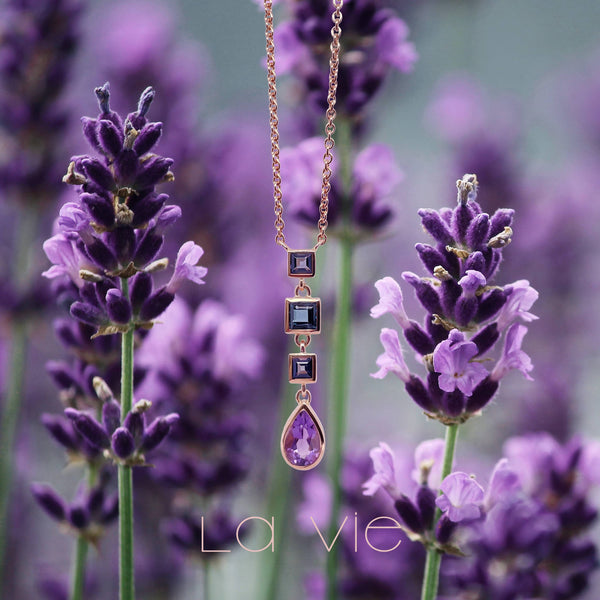 Collier - Atelier La Vie Topas / Amethyst / Iolith