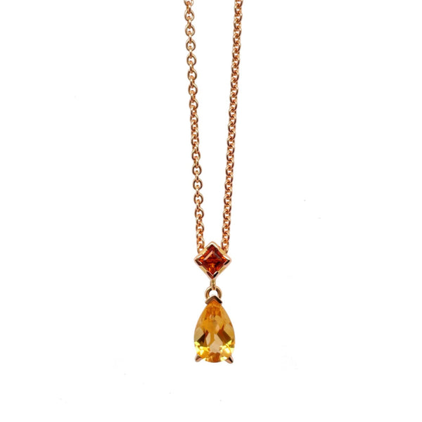Collier - Atelier La Vie Palmera Citrin