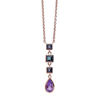Collier - Atelier La Vie Topas / Amethyst / Iolith