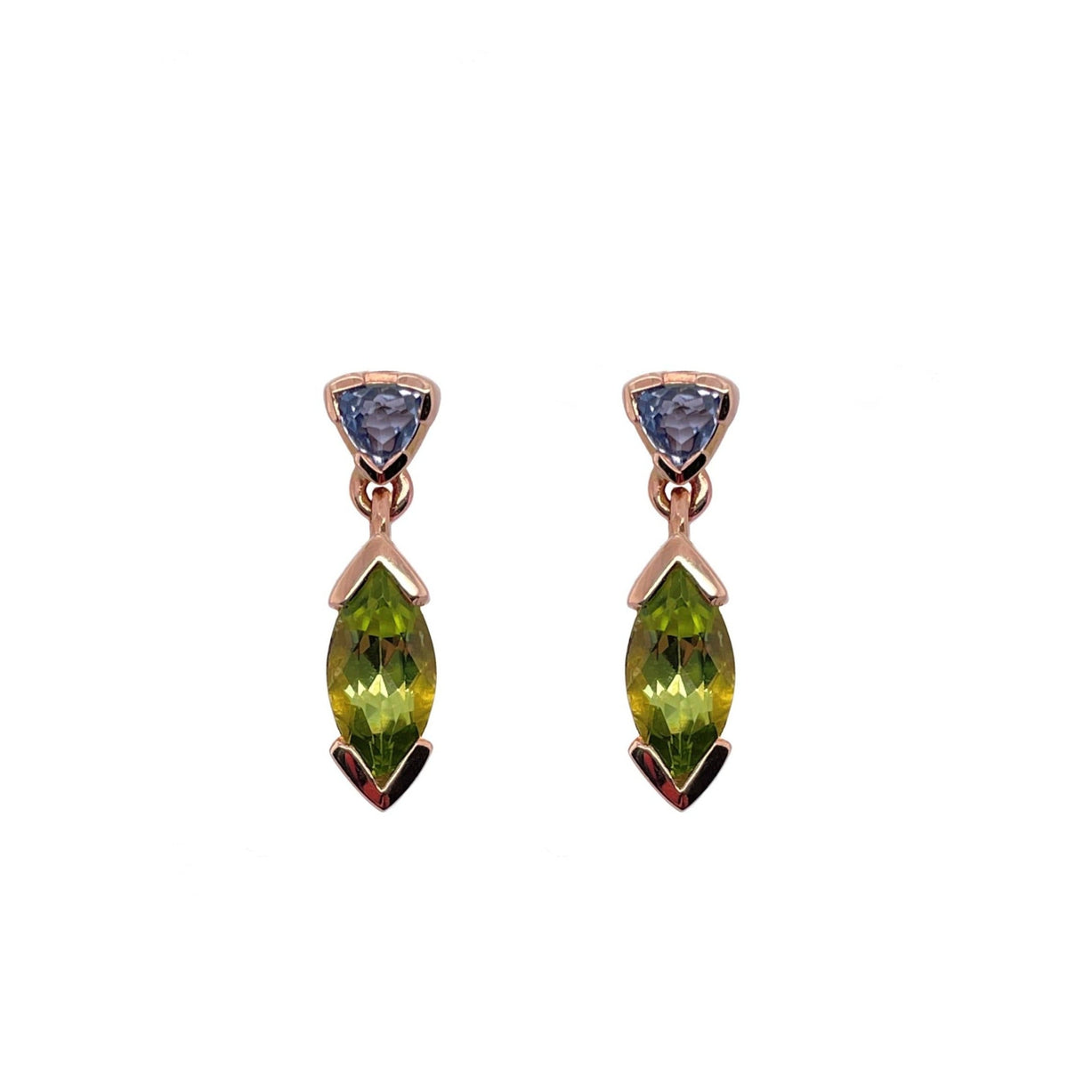 Ohrstecker - Atelier La Vie Peridot/Iolith