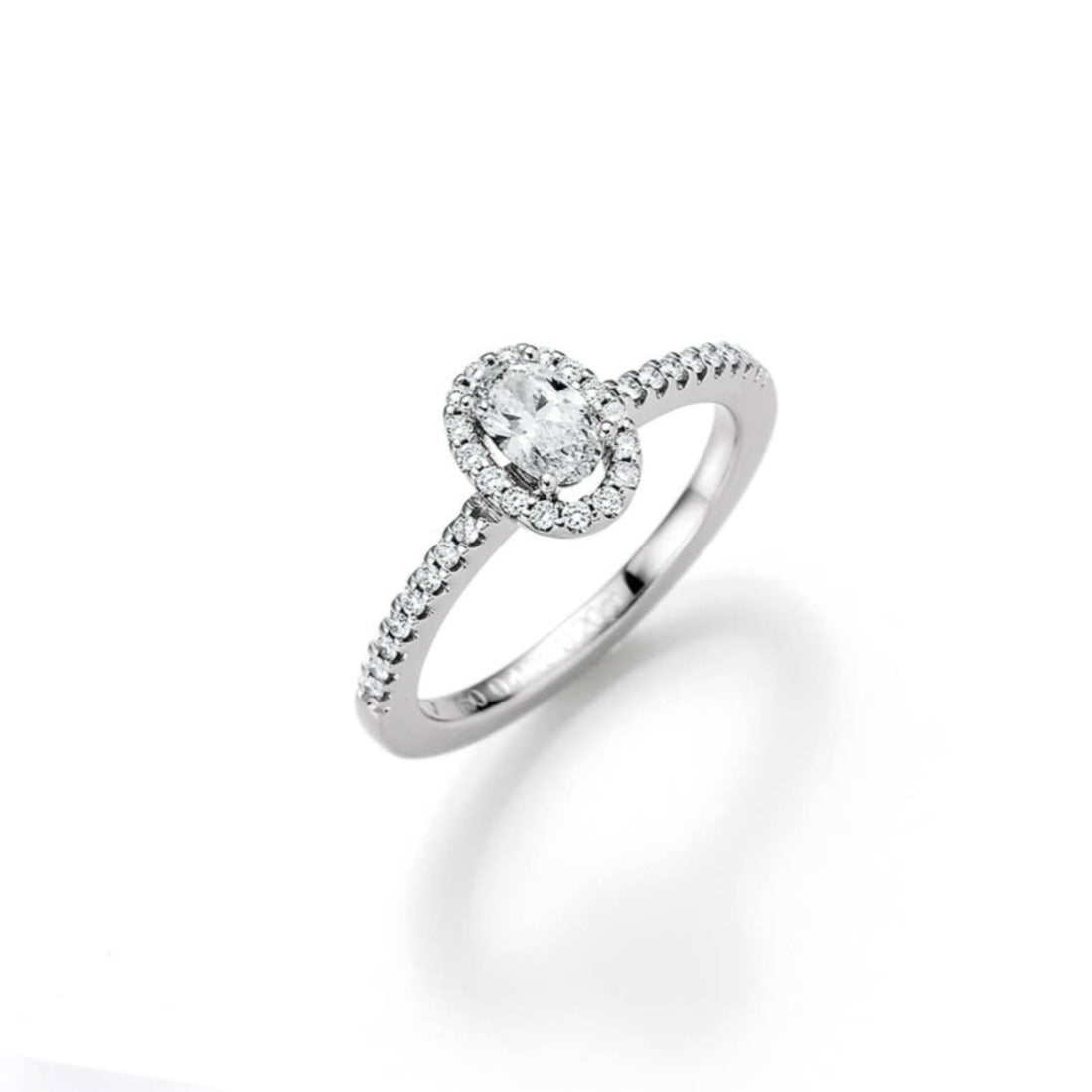 Ring - Halo Diamantring