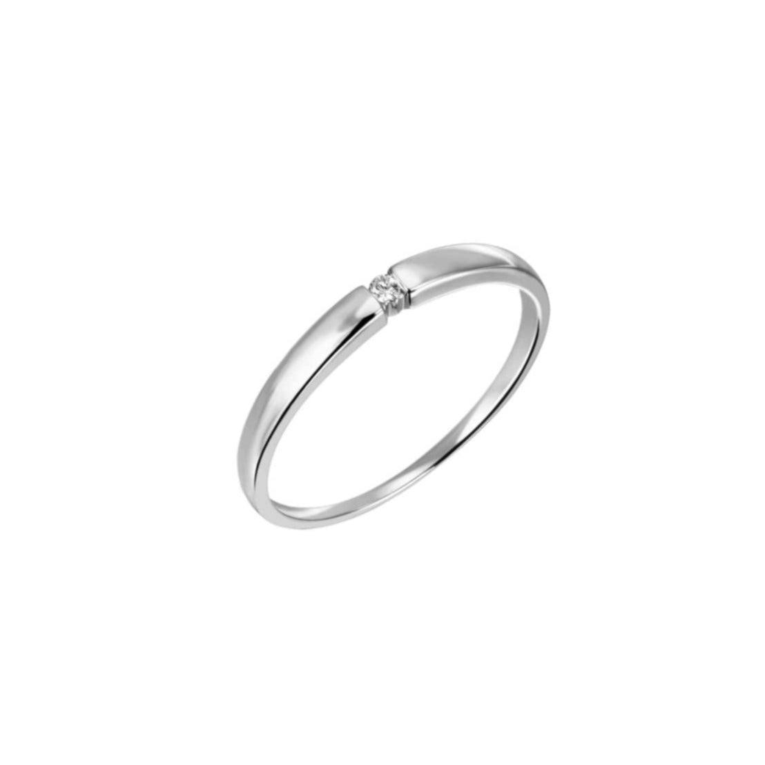 Solitärring - Spannoptik