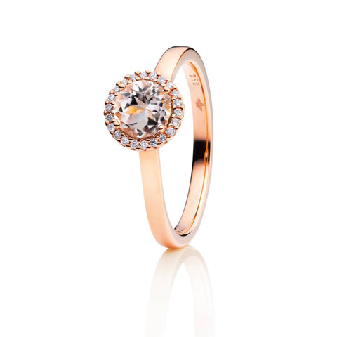 RI9MOG02395-M_Capolavoro_Ring_Espressivo_Morganit-Diamanten-750-Rosegold_Kempkens-Juweliere