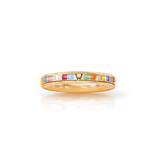 Ring - Regenbogen Zart