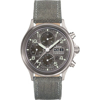 358 Sa Flieger DS - klassische Chronograph mit Dekorschliff-Zifferblatt